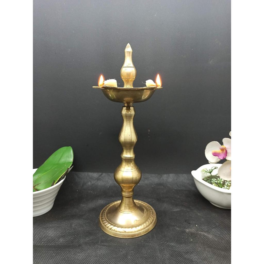 RSINC Brass Metal Diya Diwali Puja Lamp,Home Decoration Gifting  Elegant Looking JL186142048301