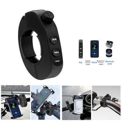 Drahtlose Medien-Taste Fernbedienung für Auto Motorrad Fahrräder Bluetooth Freisprechanruf MP3 Musik Player Drahtloser Medien-Controller im Lenker