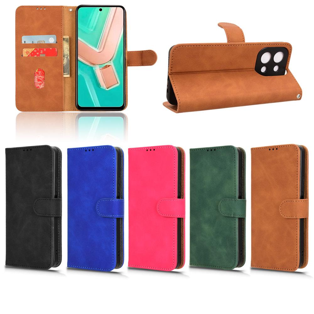 Vintage Leather Business Case with Card Slot for VIVO Y28 4G