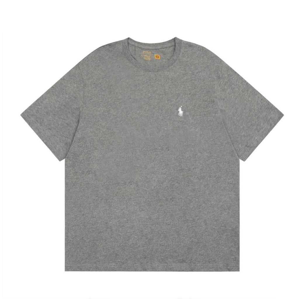 Ralph Lauren 2025 Unisex Casual T-shirt - Little Pony Logo, Round Neck, Short Sleeve.