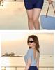 Women's Plus Size Short Sleeve Sporty Swimsuit - Flaw Concealing Conservative One-Piece for Pool & Hot Spring