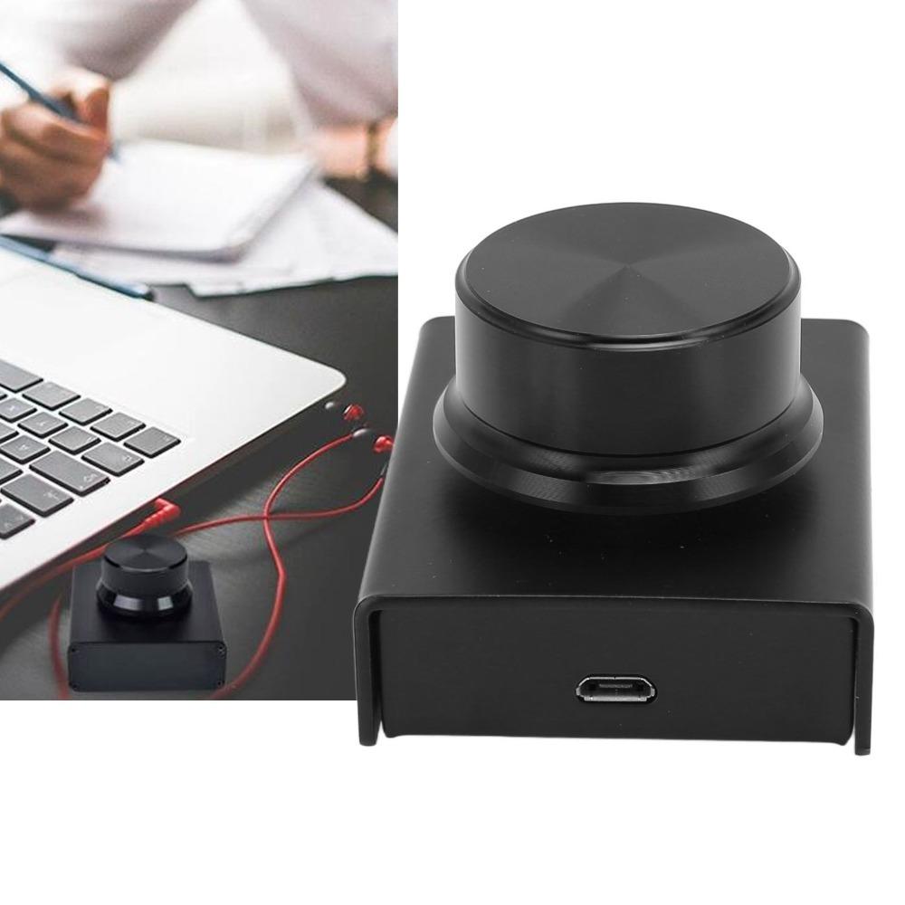 with One Key Mute Function USB PC Volume Control Knob for Windows/Mac for Speaker Audio
