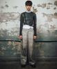 SEEN 2-Tone Wide Denim Pants (Blue)