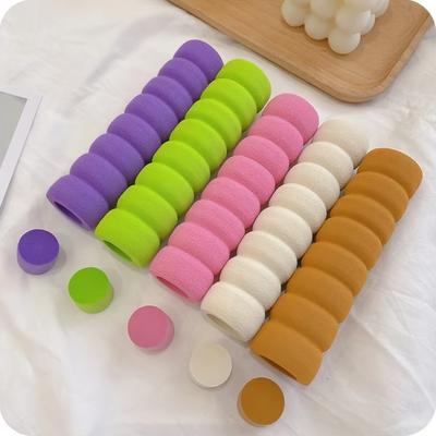 1pc Door Handle Cover, Anti-Collision Foam Protector, Anti-Theft Door Knob Sleeve for Home, Room, Suite - Soft Grip Handle Pad