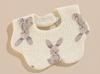 Six-Layer Cotton Petal Bib for Newborns, Boys & Girls - Thin, Soft & Absorbent