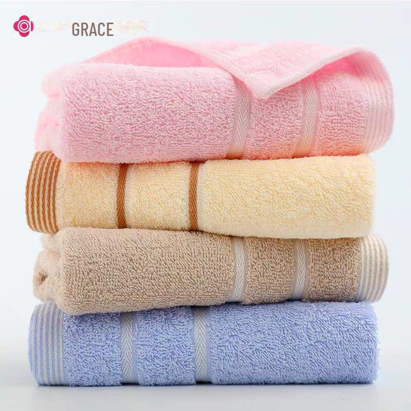 Grace 7375 Thick Pure Cotton Face Towel for Men and Women