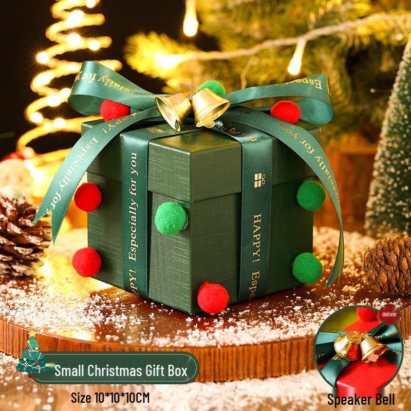 

Christmas Eve Apple Gift Box - Children s Candy Party Favor Packaging