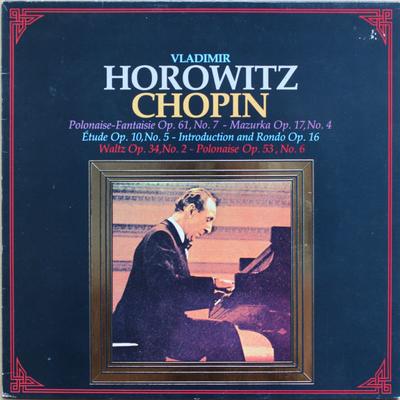 LP-Schallplatte CHOPIN VLADIMIR HOROWITZ Chopin GIM16 FABBRI EDITORI Italien Klassik Gebraucht