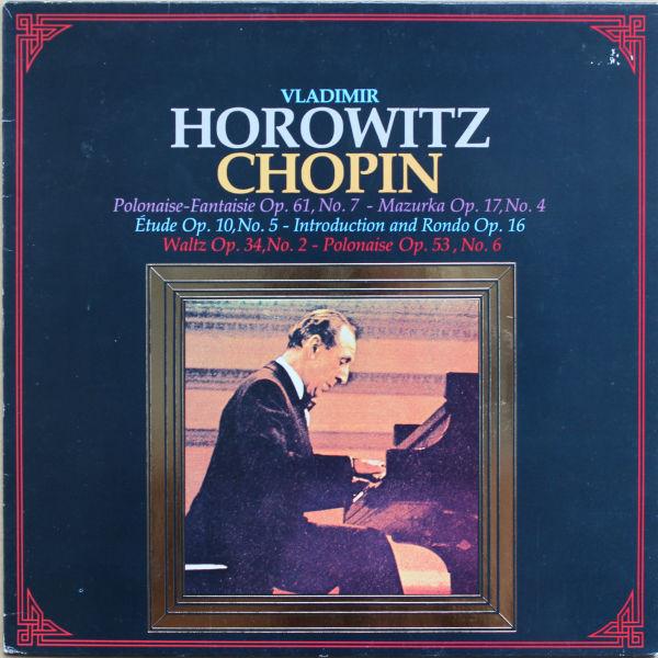 

LP Record CHOPIN VLADIMIR HOROWITZ Chopin GIM16 FABBRI EDITORI Italy Classical Used