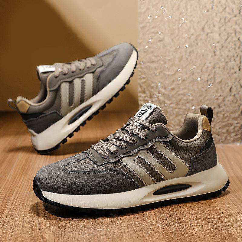 

Мужские кроссовки Forrest Gump 2025 новые мужские дышащие беговые спортивные повседневные кроссовки модные универсальные нескользящие на толстой подошве кроссовки для папы 44