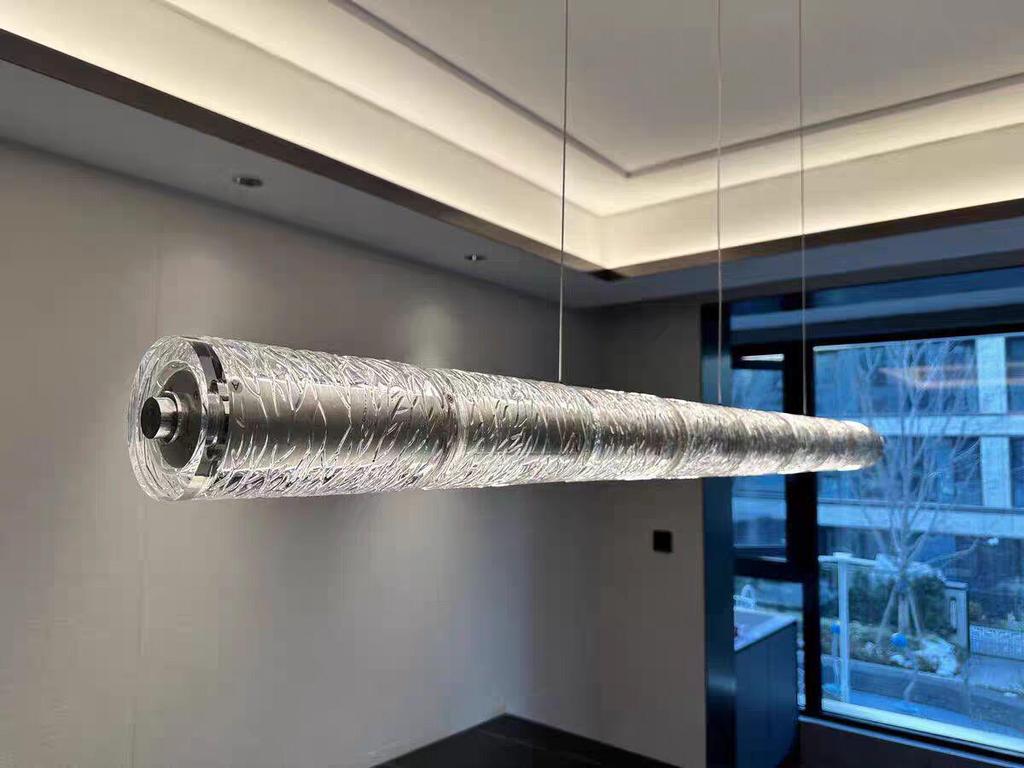 Nordic-Italian Minimalist Glass Pendant Lamp for Dining, Study, and Bars