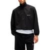 Fear of God Essentials Ss25 Sporty Nylon Half Zip Jet Black Comfortable Simple Versatile Sweatshirt Men Sweatshirt 202SP256720F
