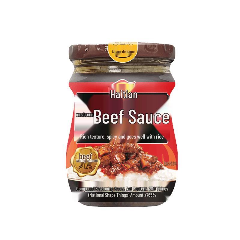 Haitian Spicy Mushroom Beef Sauce