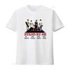 Stand By Me T-Shirt B87 Klassischer Comedy-Filmplakat Retro Cooles Oberteil mit Bild von vier Jungen vintage Gewaschen Herren Weich