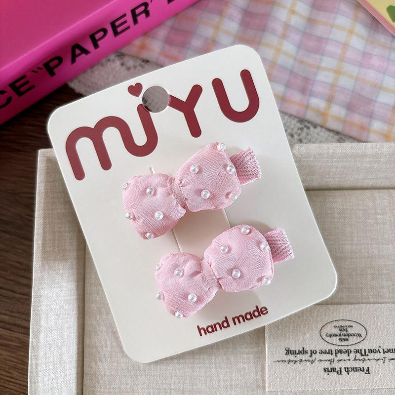 

Korean Style Sweet Candy Color Bead Hair Clips for Kids Girls Half Clip Side Barrette Cute Versatile Children Hair Accessories