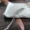 Silver Bracelet with Cubic Zirconia, Product Weight 2.56 G (2209065)