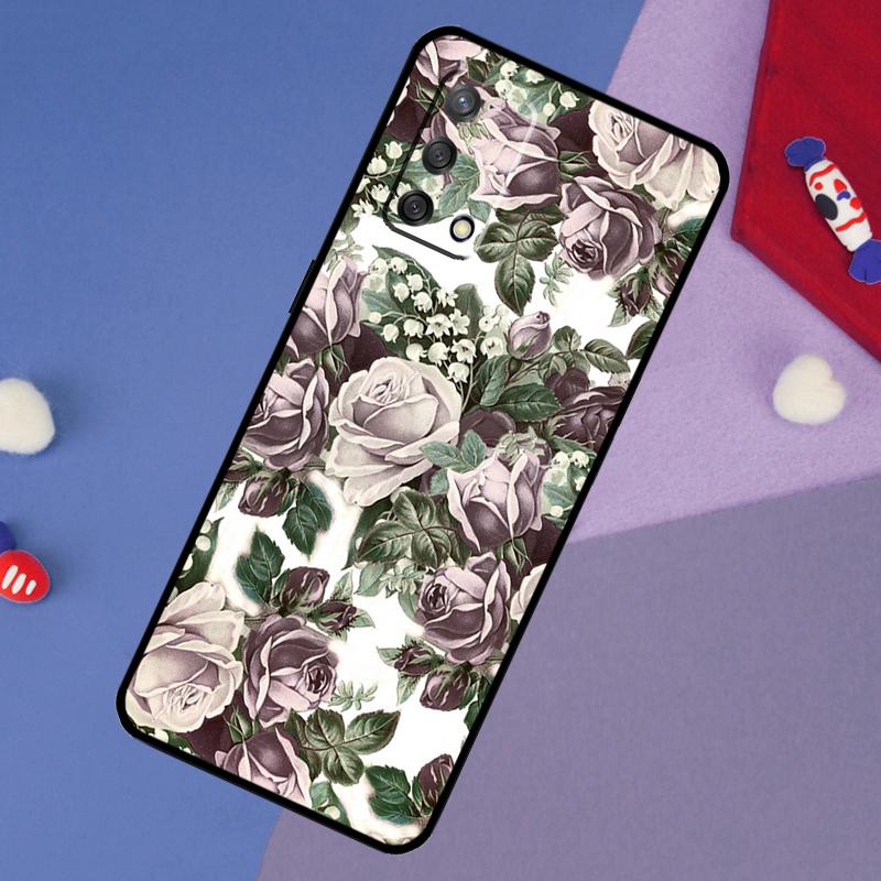 

Floral Chic Roses Tulips Garden Case For Oppo A60 A80 A40 A6 A5 Pro A15 A16 A17 A57 A94 A74 A54 A76 A96 A18 A38 A58 A78 A98 OPPO A58 4G