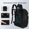 WDT2205 Oxford 600D Tool Backpack Outdoor 40 Liter Storage Fishing Gear Kit 33 X 26 X 45cm
