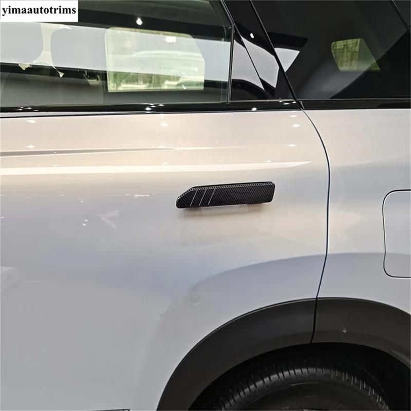 RHD LHD Outer Door Handle Decoration Cover Trim Carbon Fiber Accessories Exterior For Chery Tiggo Jaecoo7 TJ-1  2024 2025