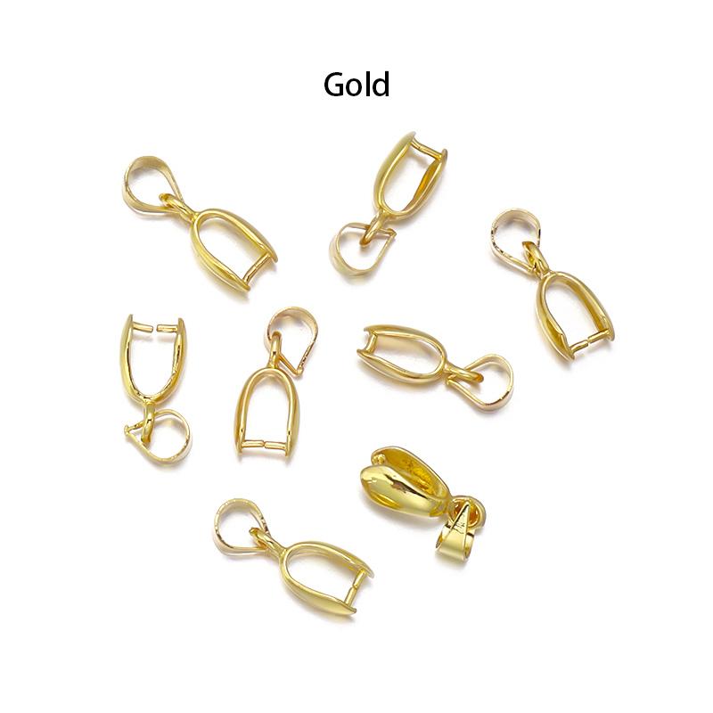 10 pezzi/Lotto Ciondoli Charms Chiusure Gancio Clip Connettore Anello Fibbia Semi di Melone Rame Charms Anellini Materiali Per La Creazione di Gioielli