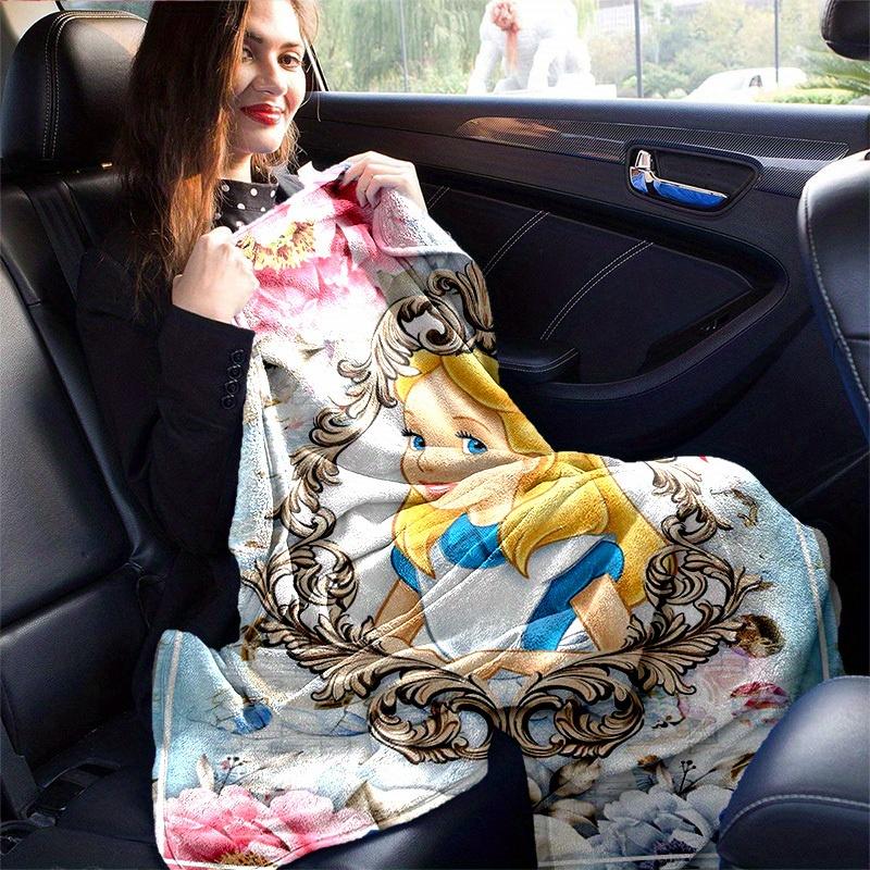 1 pezzo Principessa Disney Alice nel Paese delle Meraviglie Coperta Decorativa per la Casa Perfetta per Divano, Letto, Viaggio