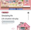 Children's Dreamy Princess Castle DIY Playhouse Building Set Gift Box