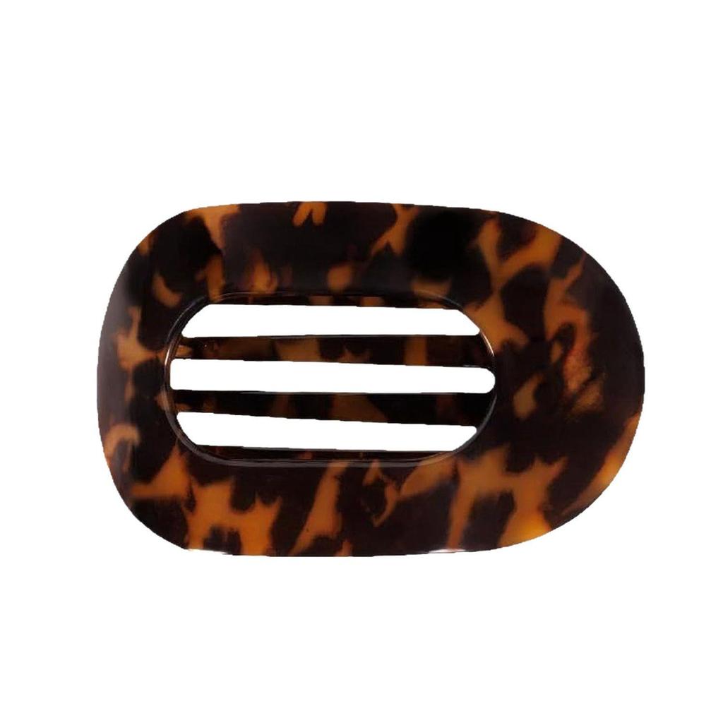Curved Oval Updo Hair Claw - Temperament Shark Clip