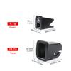 Rear Child Seat Buckle ISOFIX Cover Child Seat Safety Clip Seat Belt Buckle Trim Cover For VW Volkswagen Tharu SKODA KAROQ