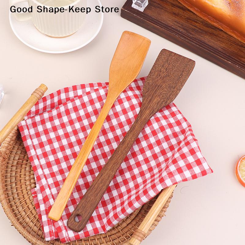 Wooden  Natural Wood Is Safe And Durable For Spatula Rice Ladle Soup Spoon Kitchen Cooking ToolsHome Restaurant Kitchens