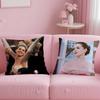 Actor A-Anne H-Hathaway Pillow Case Pattern Printing Pillowcase Living Room Sofa Cushion Cover Bedroom Room Decor