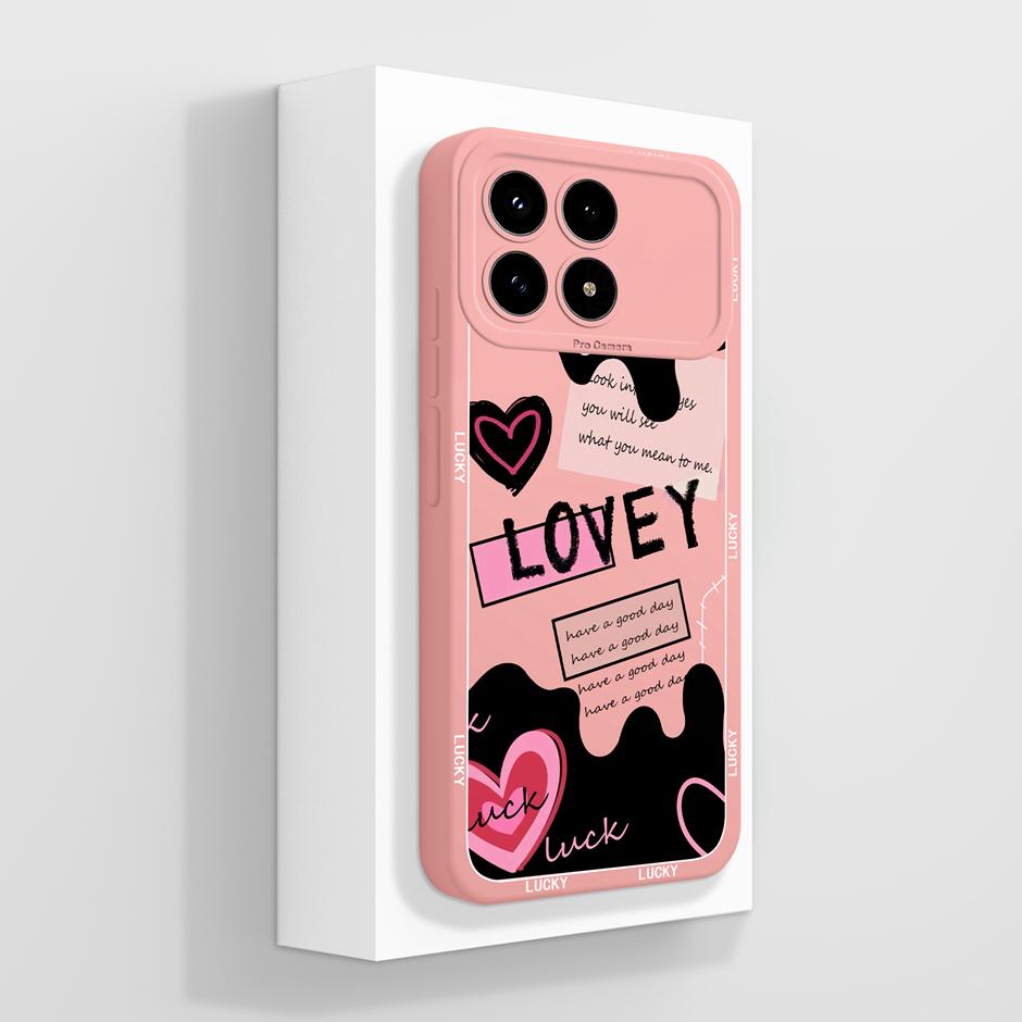 

Phone Case For Xiaomi Poco F8 Pro Ultra Pretty Flowers Soft Liquid Silicone Protective Cover For XiaomiPocoF8Pro F8Ultra Fundas Xiaomi Poco F8 Ultra