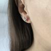 Silver Earrings Without Stones (2208990)