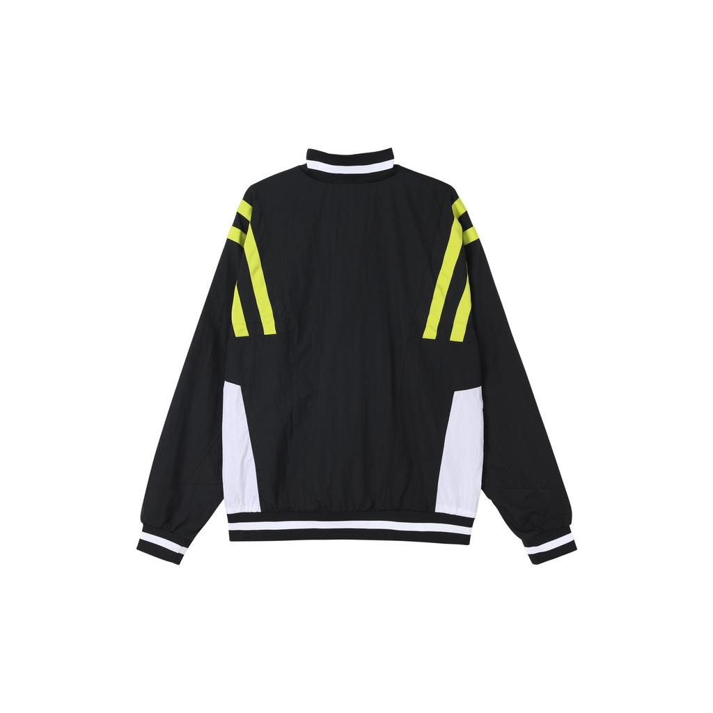 Nike Color-Block Sports Woven Logo Jacket Men Outerwear Black CJ4922-010