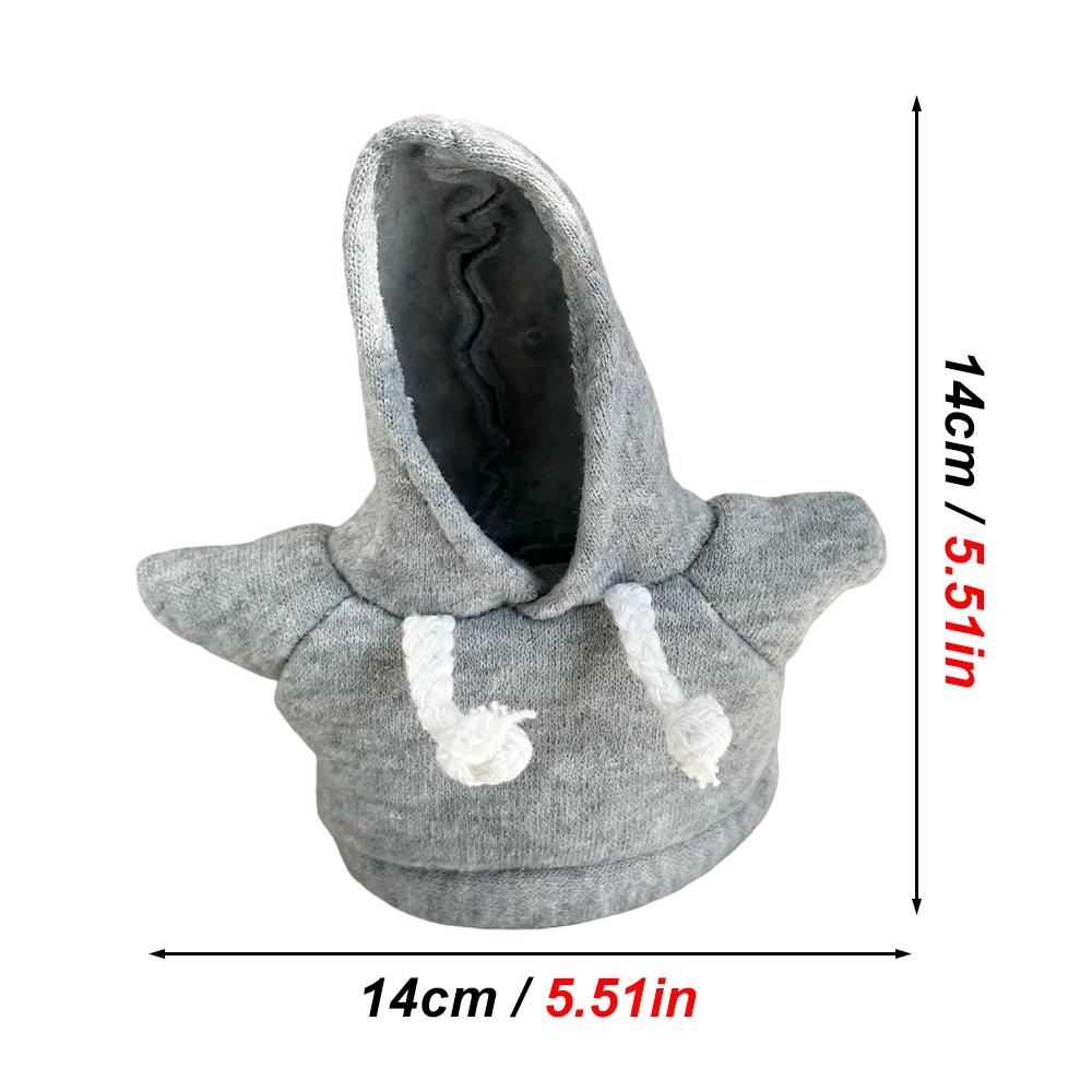 1PC Warm Winter Hamster Sweatshirt Soft Drawstring Hooded Pet Sweatshirt for Small Animals Pet Hamsters Pullover Cosplay Clothes