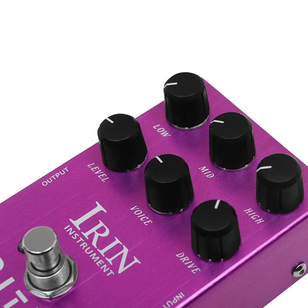IRIN AN-31 Guitar Pedal British Sound Rock Amp Simulator Effect Brit-Rock Era BluesBreaker Overdrive Guitar Pedal with Adapter