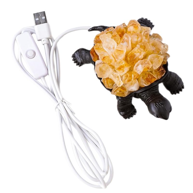 

Tortoise Pocket Stone Figurines Carved Gemstones Crafts Home Decorations жёлтый