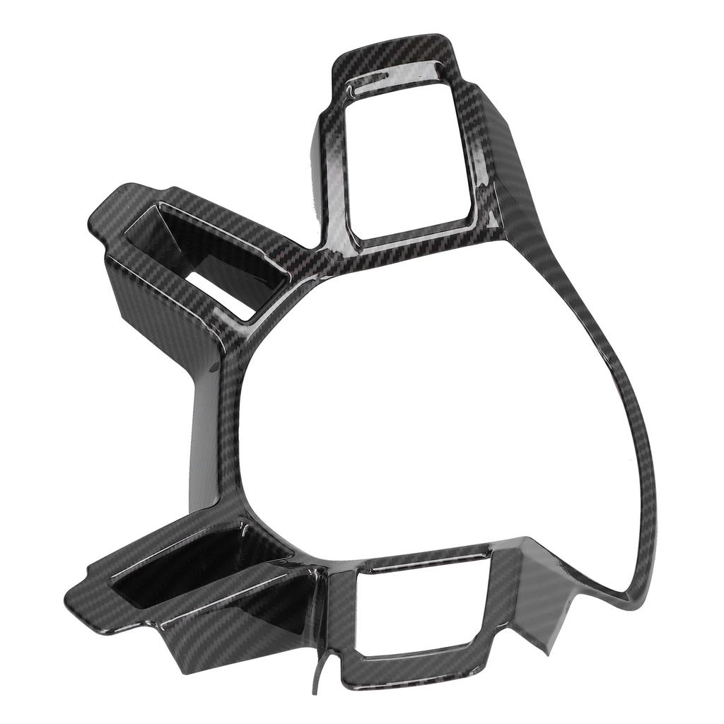 Steering Wheel Trim Frame Carbon Fiber Style Cover Fits for Land Rover Defender 2020 2021