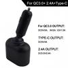 1 PC Car Splitter Charger Car Socket Splitter Charger Fast Charging