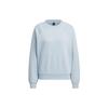 Small Logo Fleece Crew Sweatshirt Women Sweatshirt Light-Blue IX6791