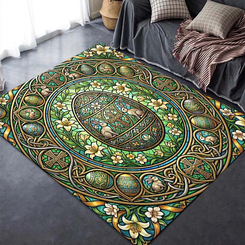 2025 New Easter Carpet Rug for Living Room Bedroom Home Sofa Decoration,Kids play Non-slip Floor Mat6