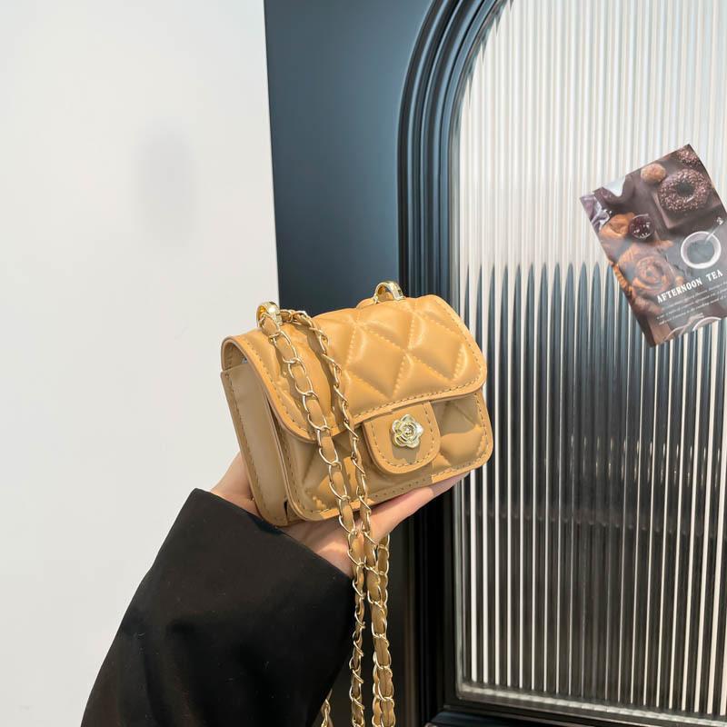 Nuovo Arrivo Mini Borsa a Catena in Ecopelle Piccola Borsa Quadrata da Donna