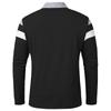 Men's Casual 1/4 Zipper Long Sleeve Polo Shirts Men Fashion Patchwork Stretch Cotton Shirt Slim Autumn Spring Work Outdoor Collared T Shirt EURO Size