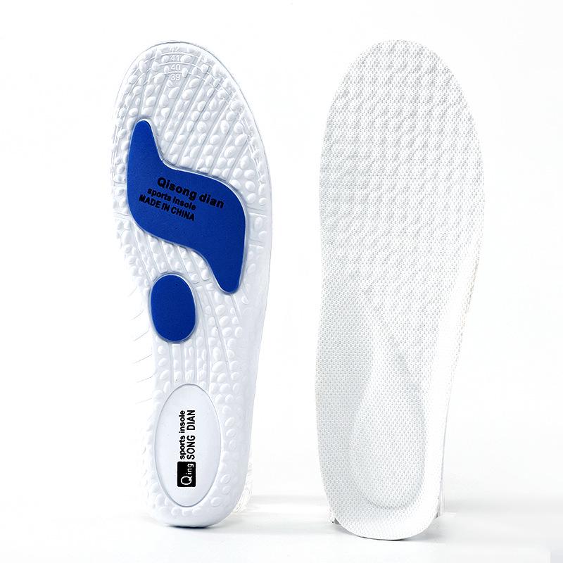 High-Elasticity Summer Sports Insoles - Comfort, Shock & Sweat Absorption, Deodorizing for Volleyball and Basketball.