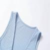 Summer Spaghetti Strap Knitted Dress Women Backless Slim Hip Ladies Solid Color Sling Long Party Dress