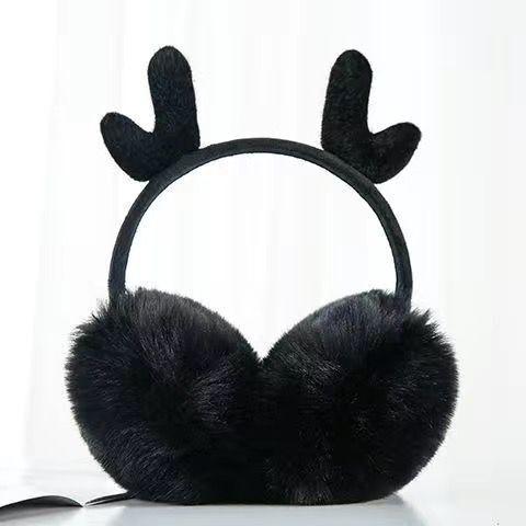 Internet-Berühmtheit Geweih, Ohrenschützer, Ohrenwärmer, warme Damenohren, warme Ohrenabdeckungen, süße Ohrtaschen, Winter-Ohrenabdeckungen für Erwachsene