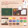Feile Mini Travel Watercolor Set - Portable Solid Palette for Bird Painting