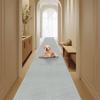 XINJIY Hallway 4mm Floor Kitchen Tile Entryway Long Compatible with Underfloor Solid Washable Carpet, 40x200cm, Thick, Anti-Slip, Water-Repellent,