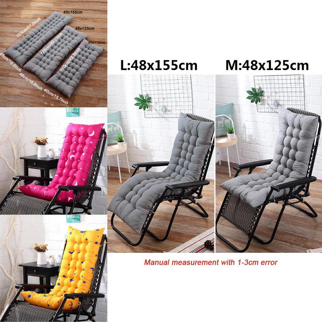 Durable And Washable Thick Padded Garden Chair Cushion With Elegant Design