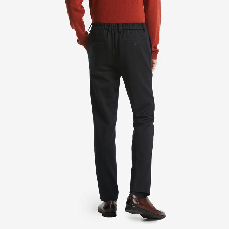 K-Boxing Men's Slim-Fit Business Casual Straight Pants