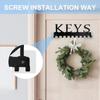 Keys Holder On Wall Key Hanger Iron Art Key Chain Holder Wall Mounted Key Holder Key Organizer For Entryway Hallway Keys Belts